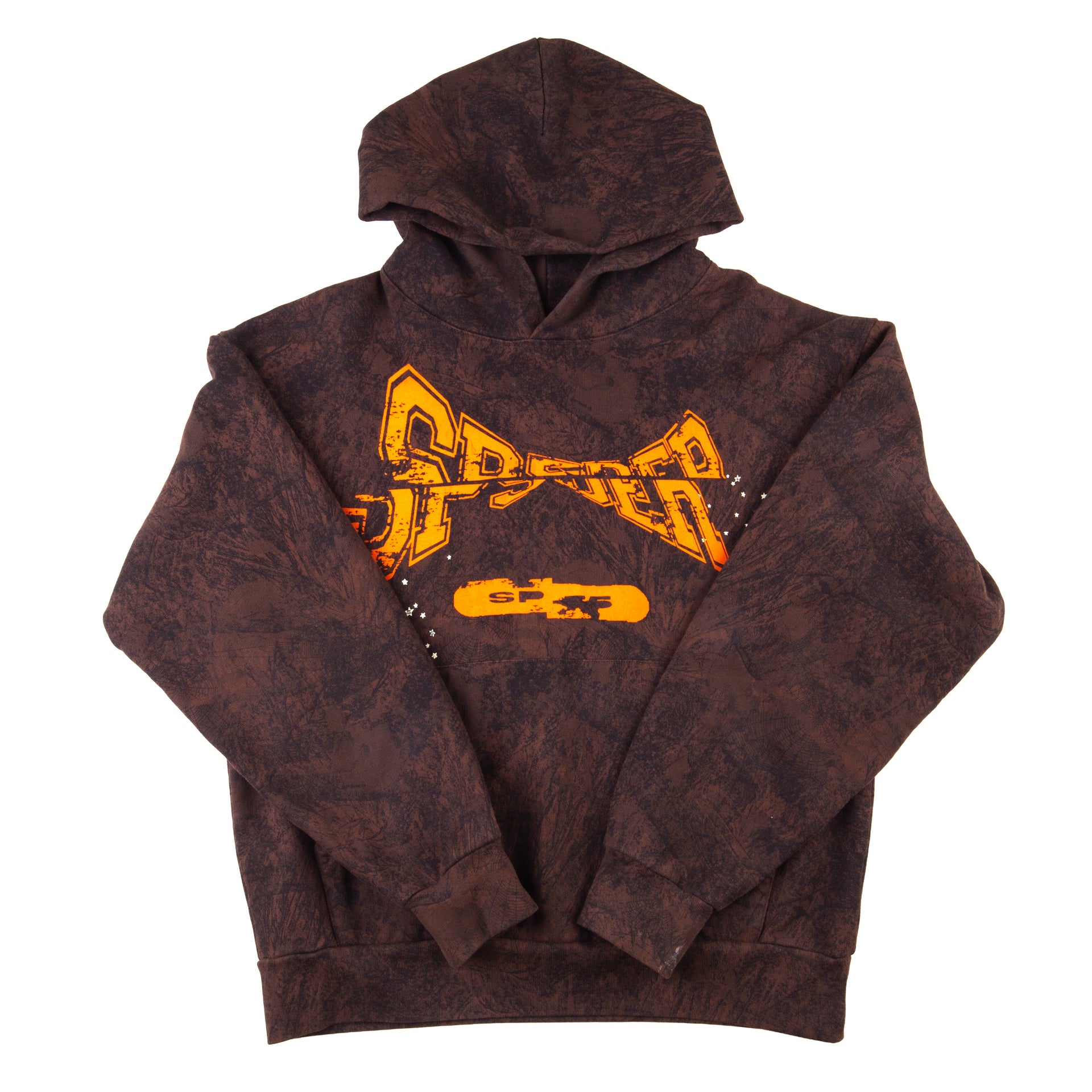 SPIDER Brown Complexcon Hoodie PRE-OWNED