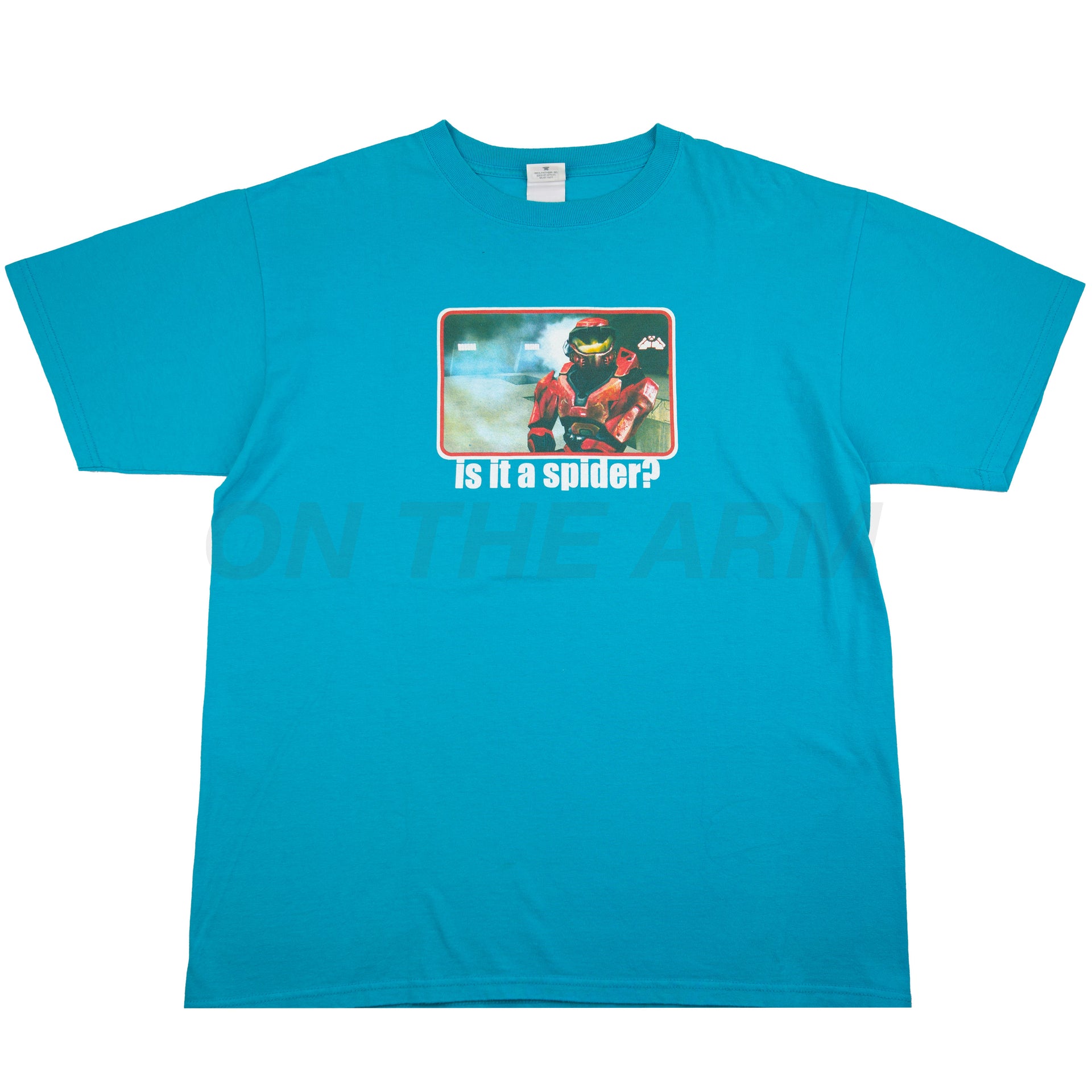 Vintage Teal Halo 3 Is It A Spider? Tee (2000's)
