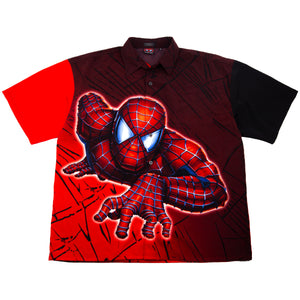 Vintage Spider-Man Promo Button Up Shirt (2002)