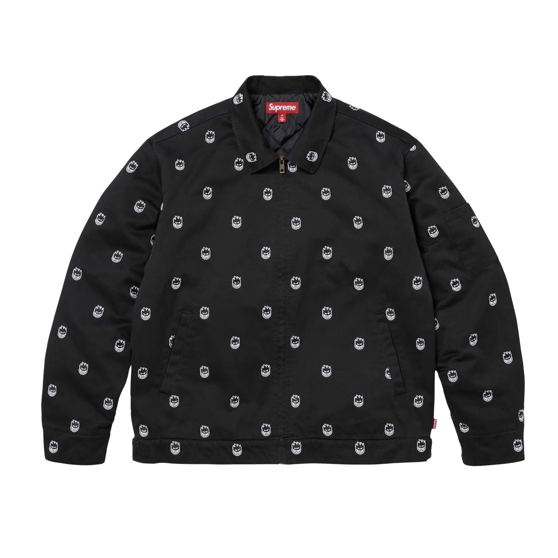 Supreme Black Spitfire Work Jacket