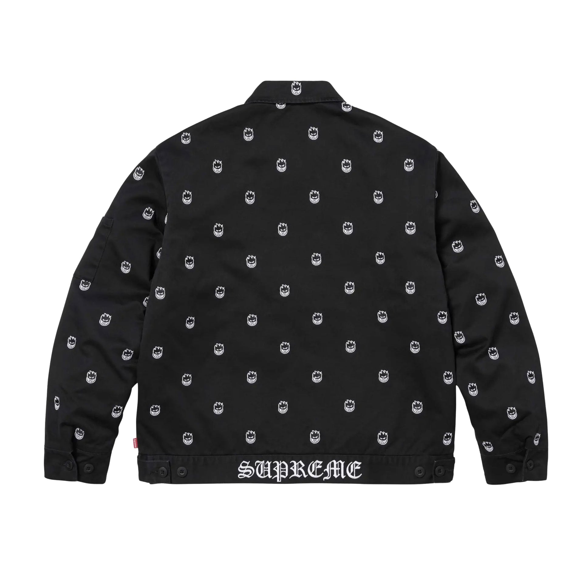 Supreme Black Spitfire Work Jacket