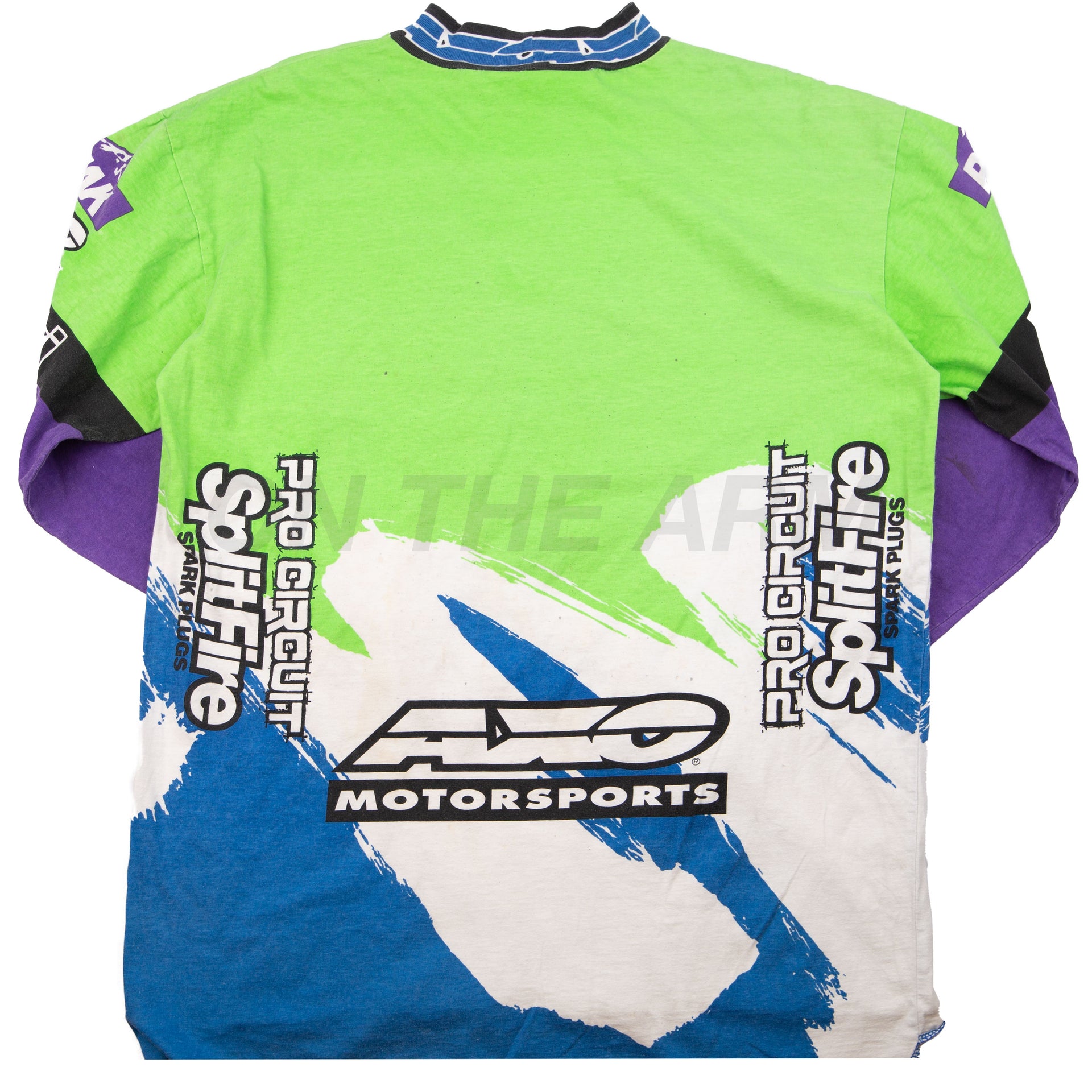 Vintage Green Hot Wheels Motocross Jersey (1994)