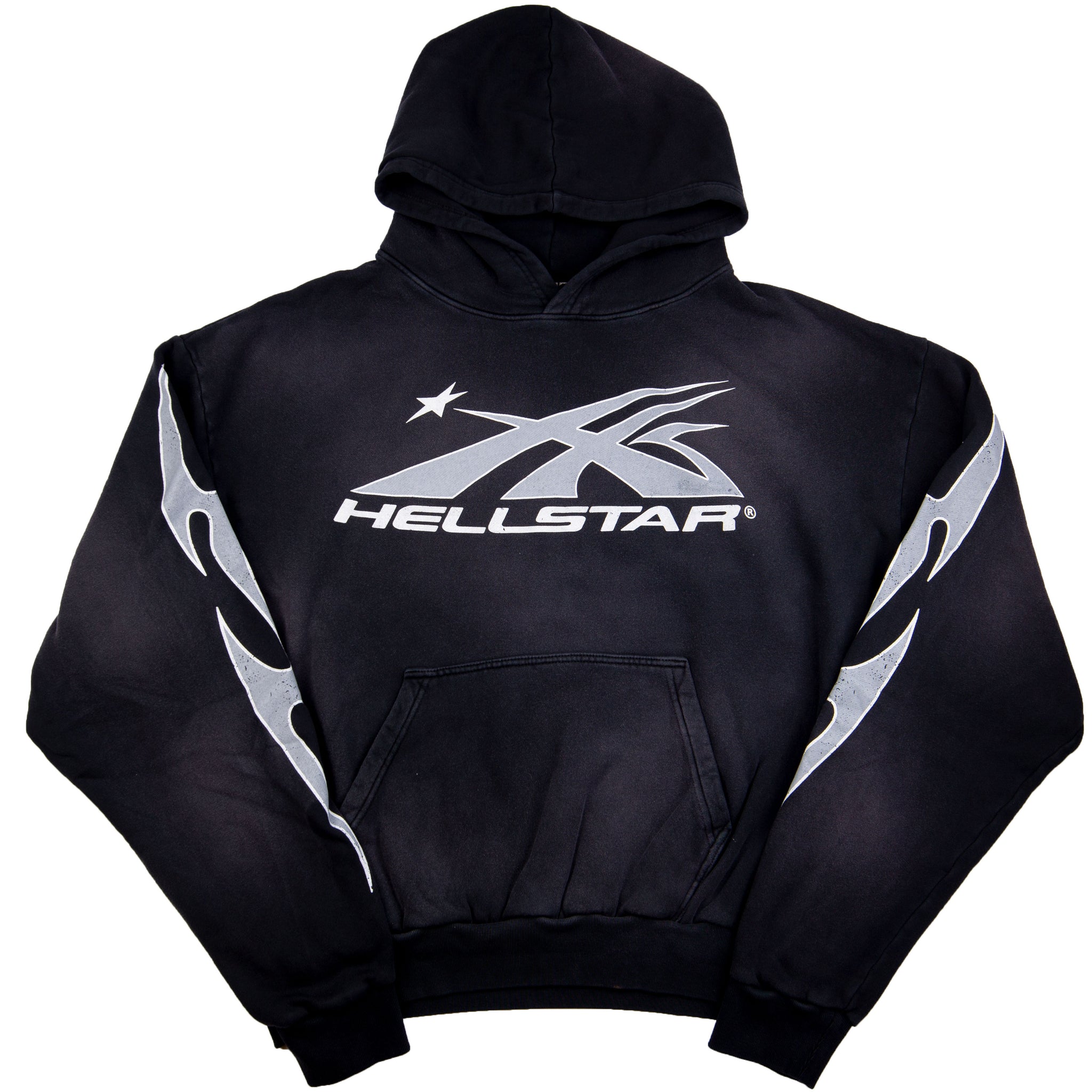 Hellstar Black Sport Logo Hoodie