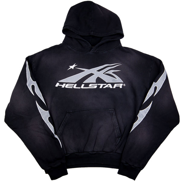 Hellstar Black Sport Logo Hoodie