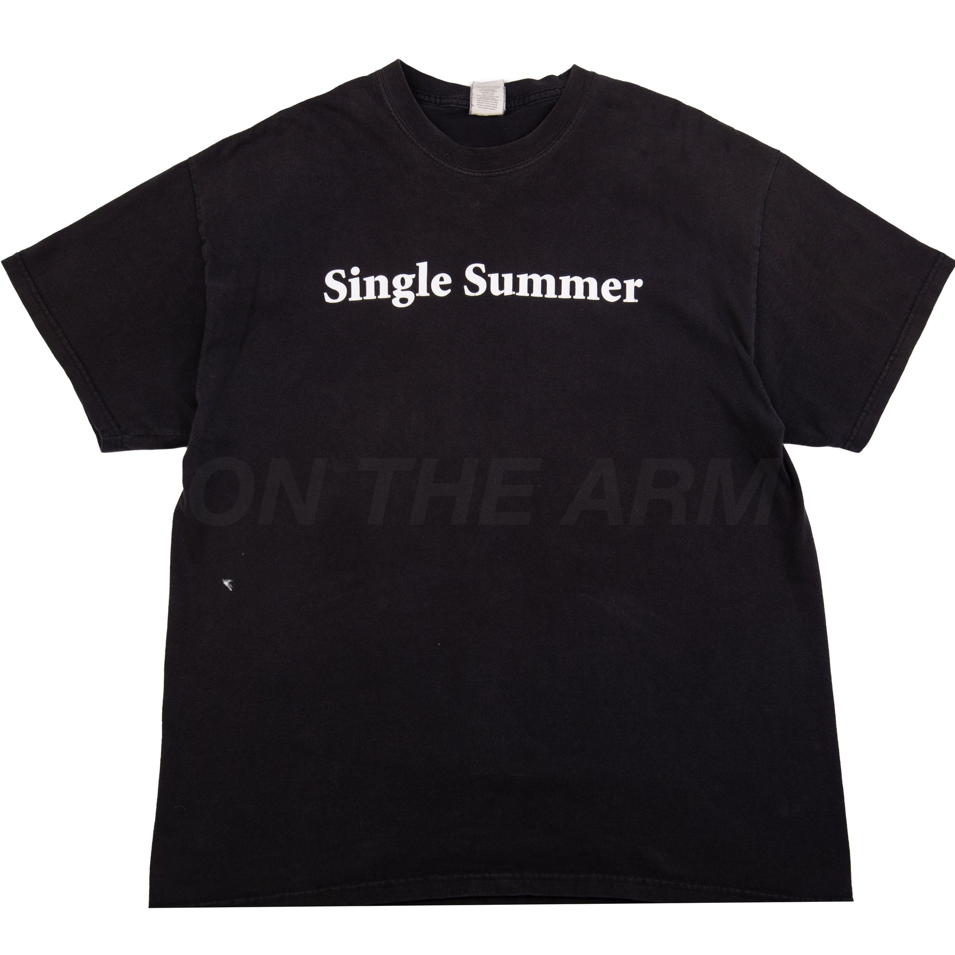 Vintage Black Single Summer Tee (2000's)