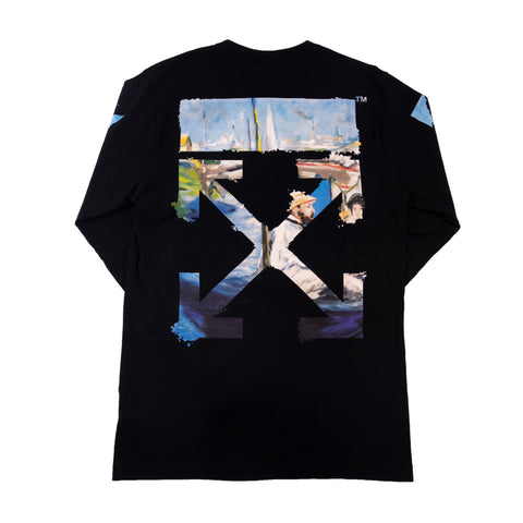 Off-White Black SS19 L/S PRE-OWNED
