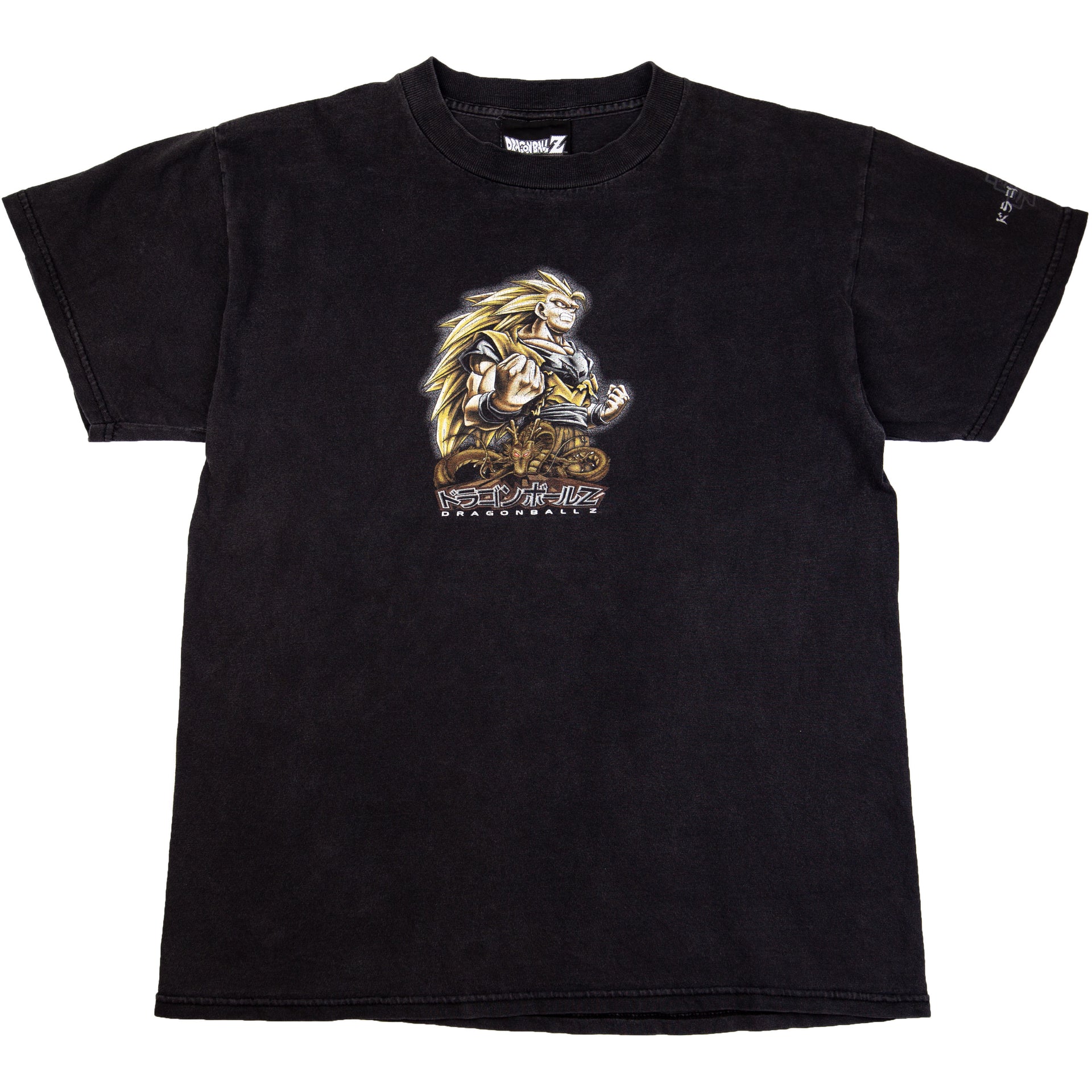 Vintage Black Dragon Ball Z Goku Super Saiyan 3 Tee (1998)