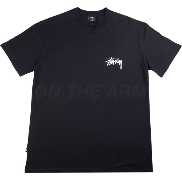 Stussy Black Australia Fuzzy Dice Tee