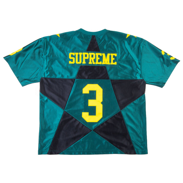 Supreme Green Star Football Jersey PRE-OWNED