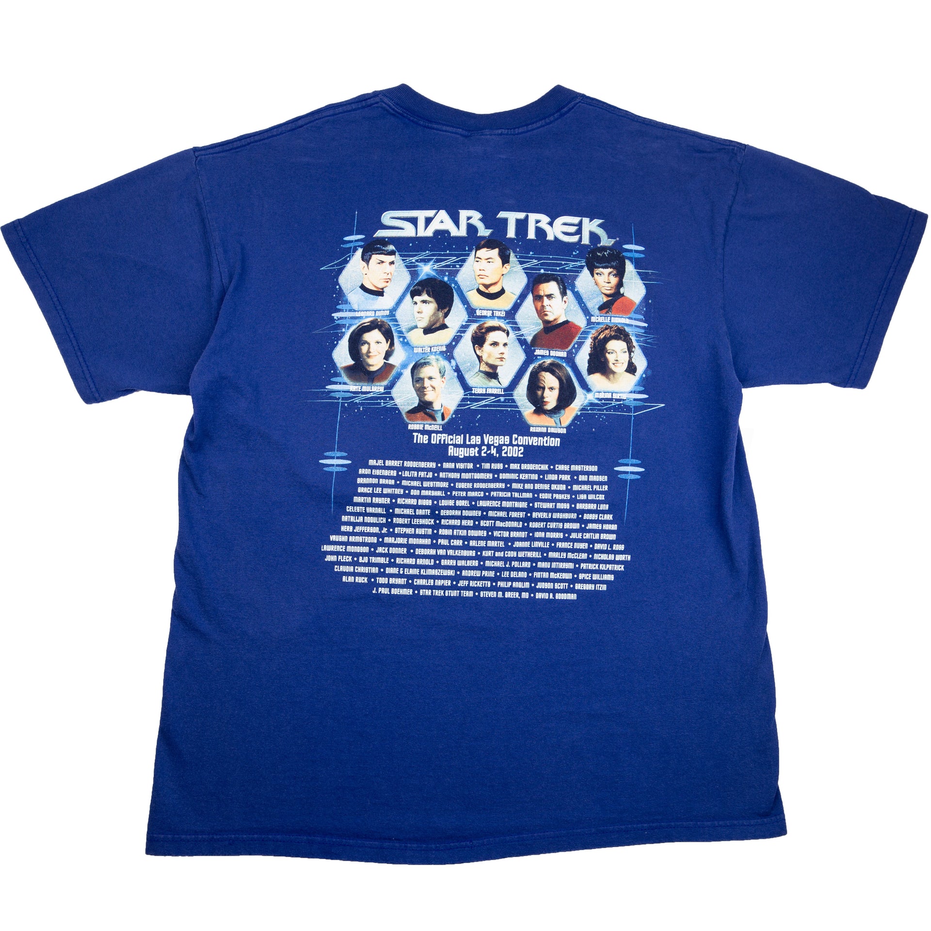 Vintage Navy Star Trek Las Vegas Convention Tee (2002)