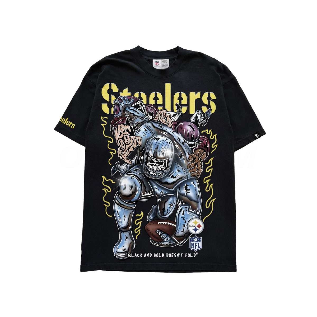 Warren Lotas Black Pittsburgh Steelers Tee