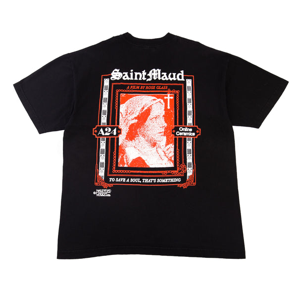 Online Ceramics Black A24 Saint Maud Tee PRE-OWNED