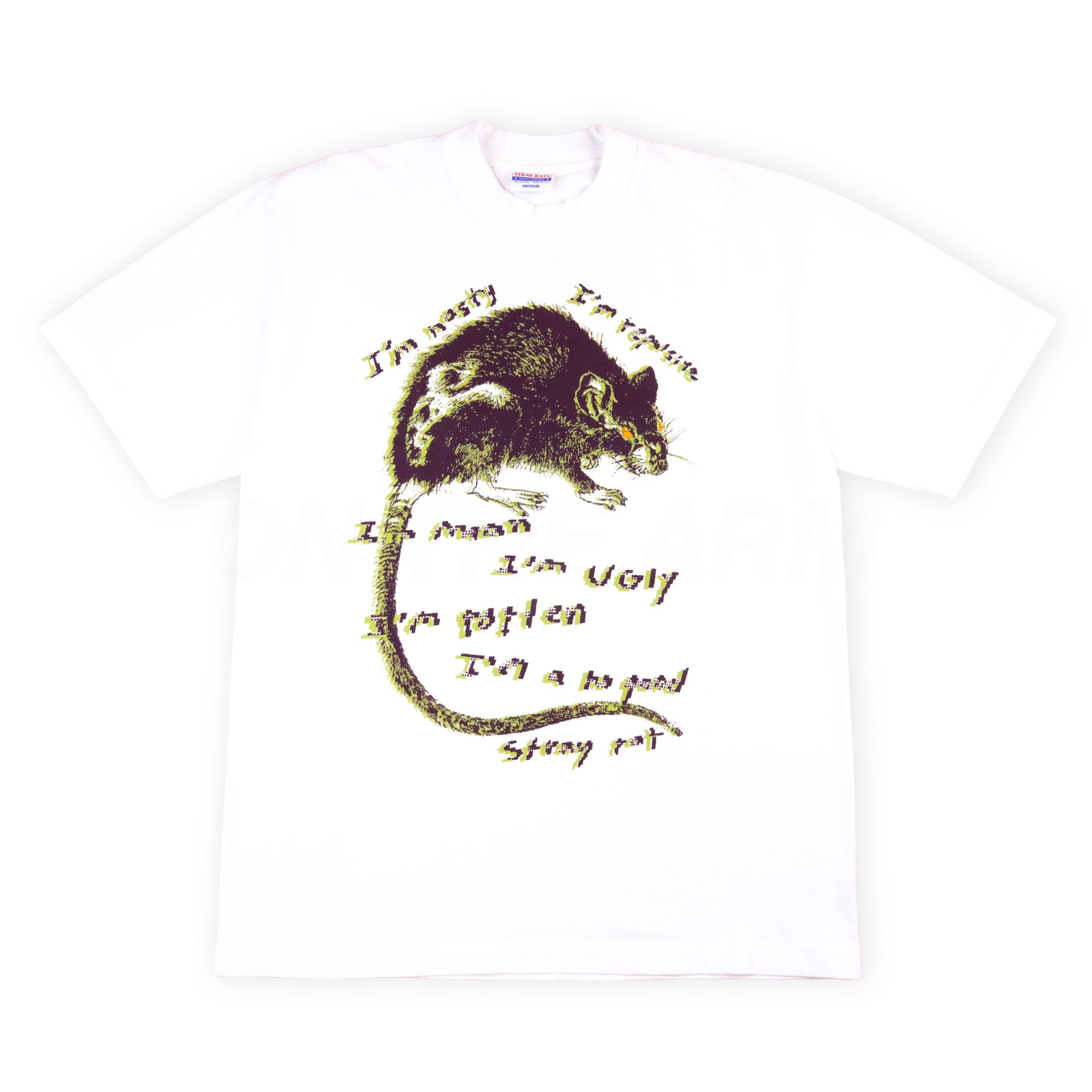 Stray Rats White Tee PRE-OWNED