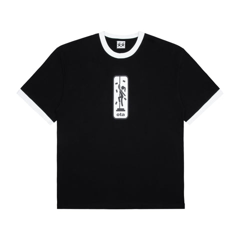OTA Black/White Make It Rain S/S Top