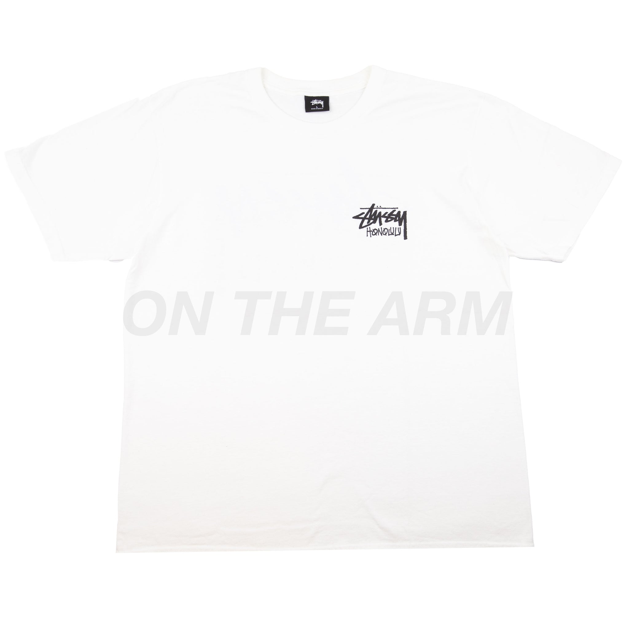 STUSSY STOCK HONOLULU TEE M ホワイト Stussy Honolulu T-Shirt Sz XL | eBay