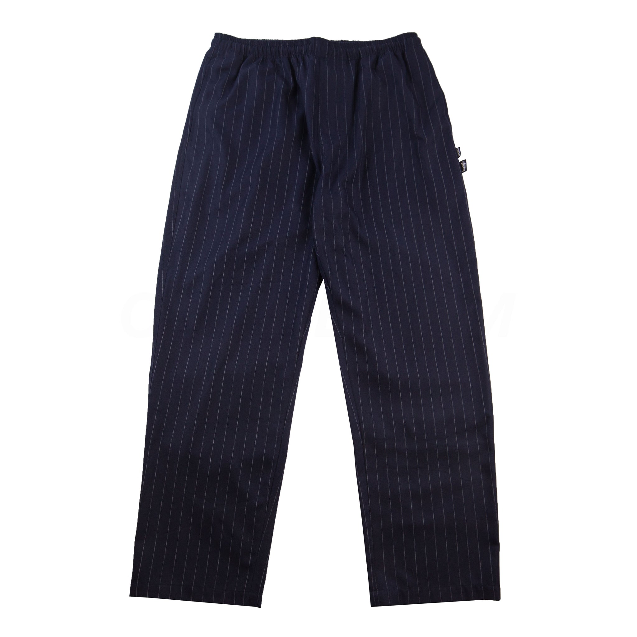 Stussy Navy Pinstripe CDG Beach Pants
