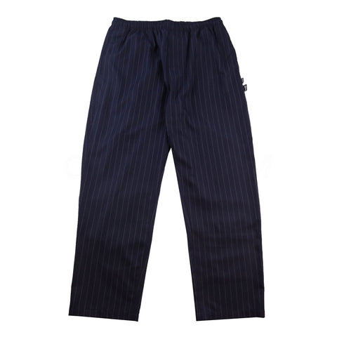 Stussy Navy Pinstripe CDG Beach Pants