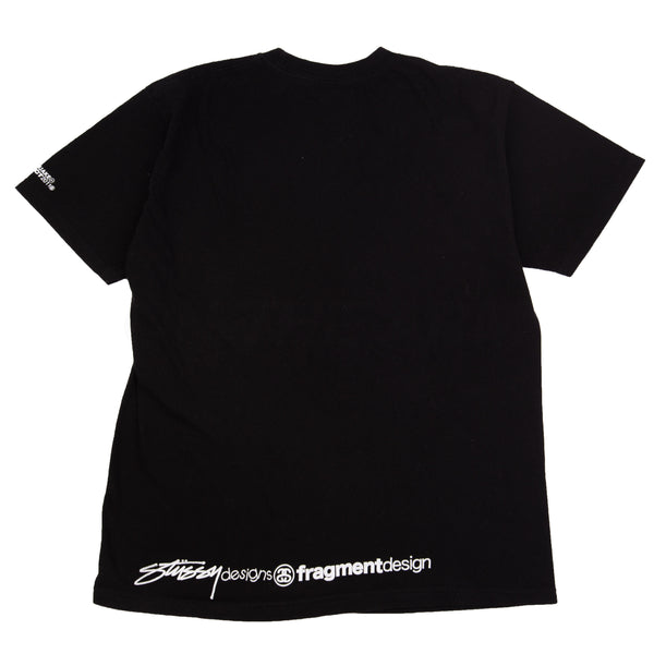 Stussy Black Fragment Japan Relief Tee (2011) PRE-OWNED