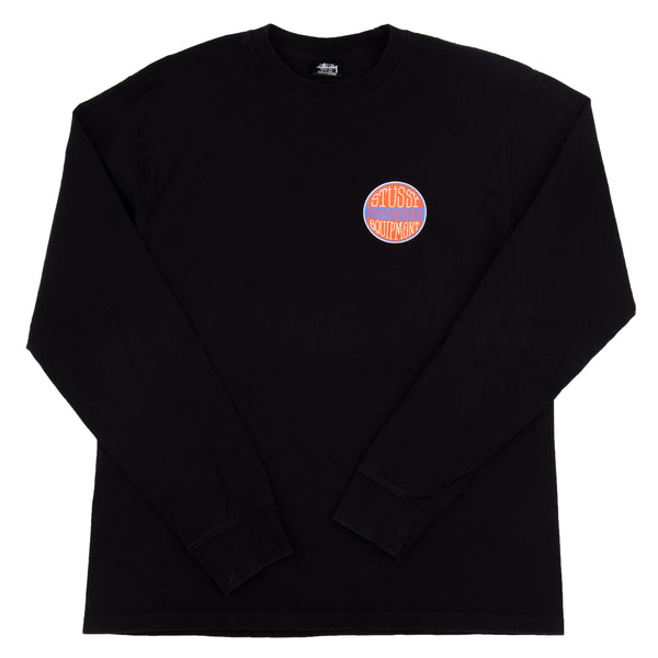Stussy Black Post Modern Equipment L/S PRE-OWNED