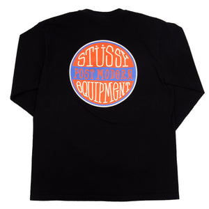 Stussy Black Post Modern Equipment L/S PRE-OWNED