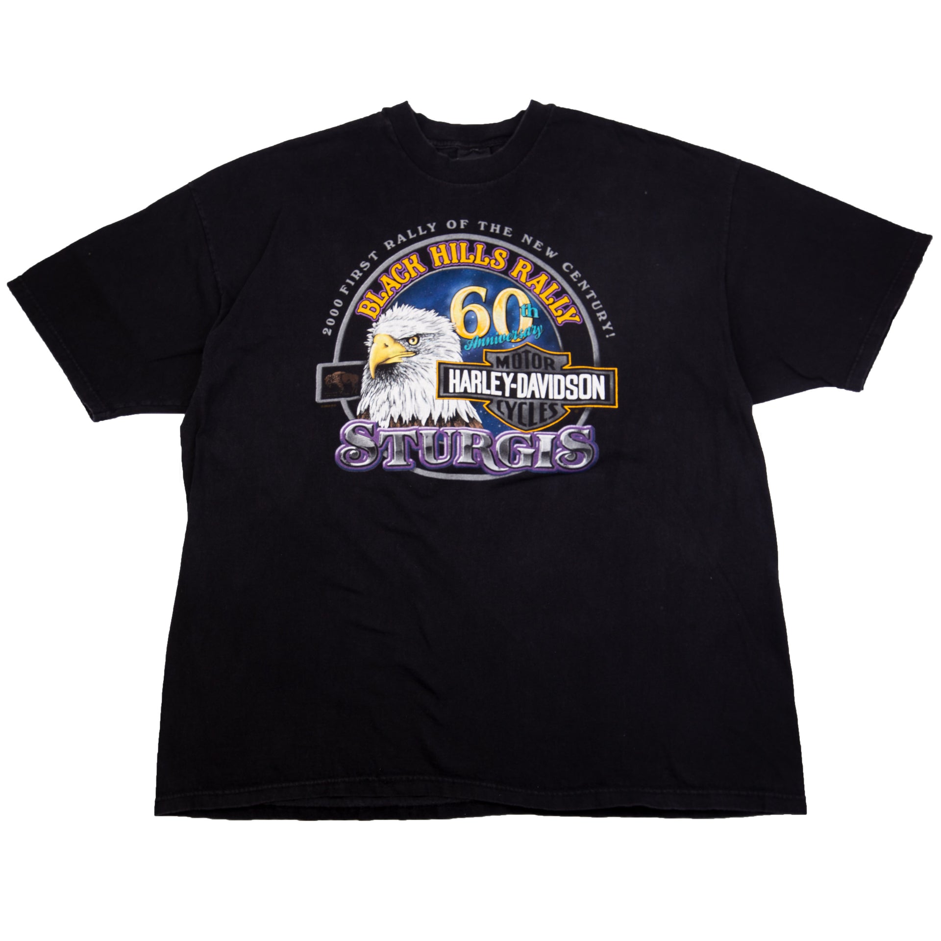 Vintage Black Harley Davidson Sturgis Tee (2000's)