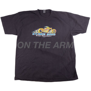 Vintage Black Sturgis Black Hills Rally Bike Flames Tee (2005)