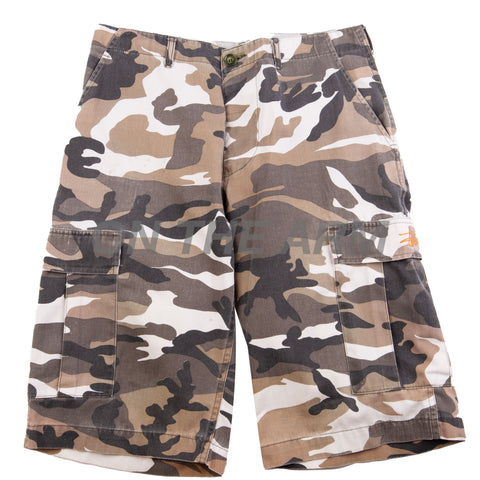 Stussy Brown Arctic Camo Cargo Shorts (1990's) PRE-OWNED