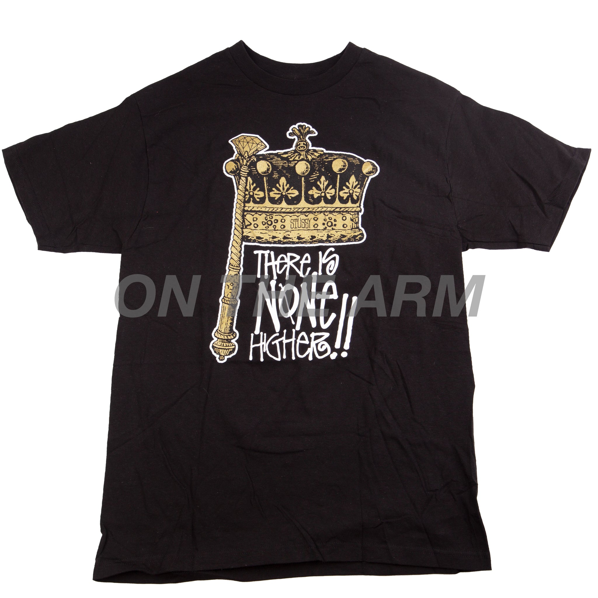 Stussy Black None Higher Tee