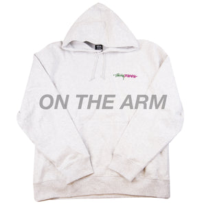 Stussy Grey Positive Vibrations Hoodie