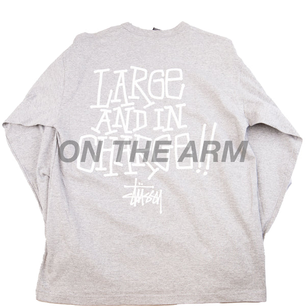 Stussy Grey Elephant L/S