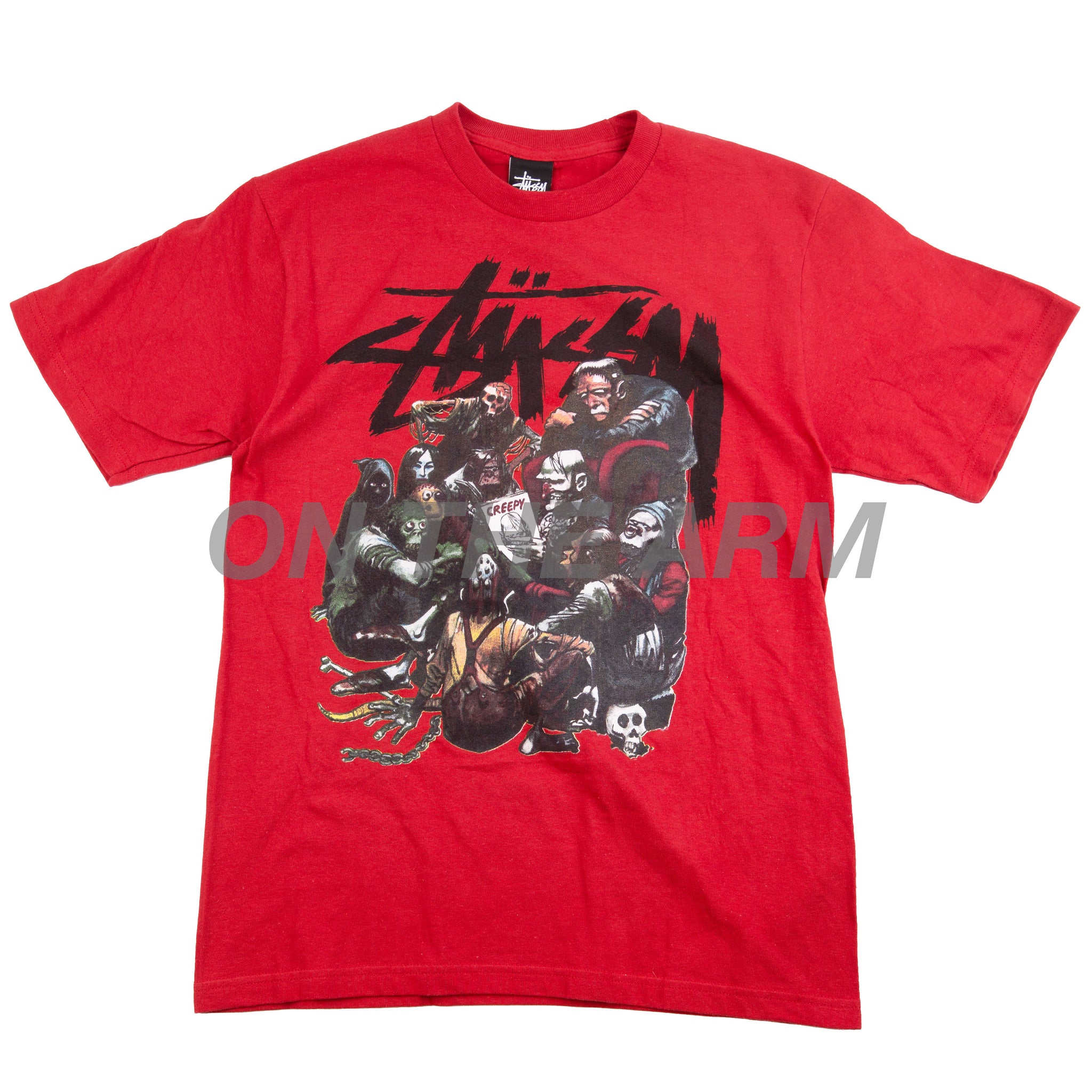 Stussy Red Creepy Tee