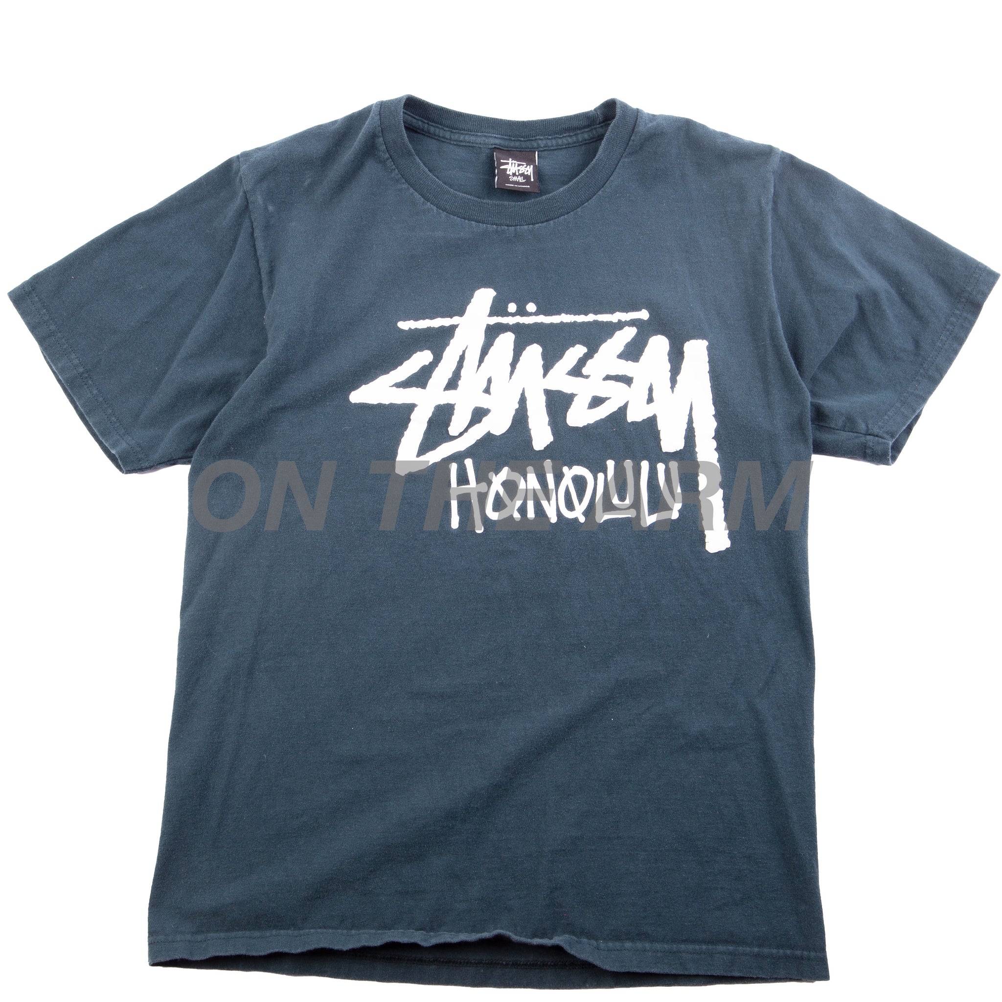 Stussy Black Honolulu Tee PRE-OWNED