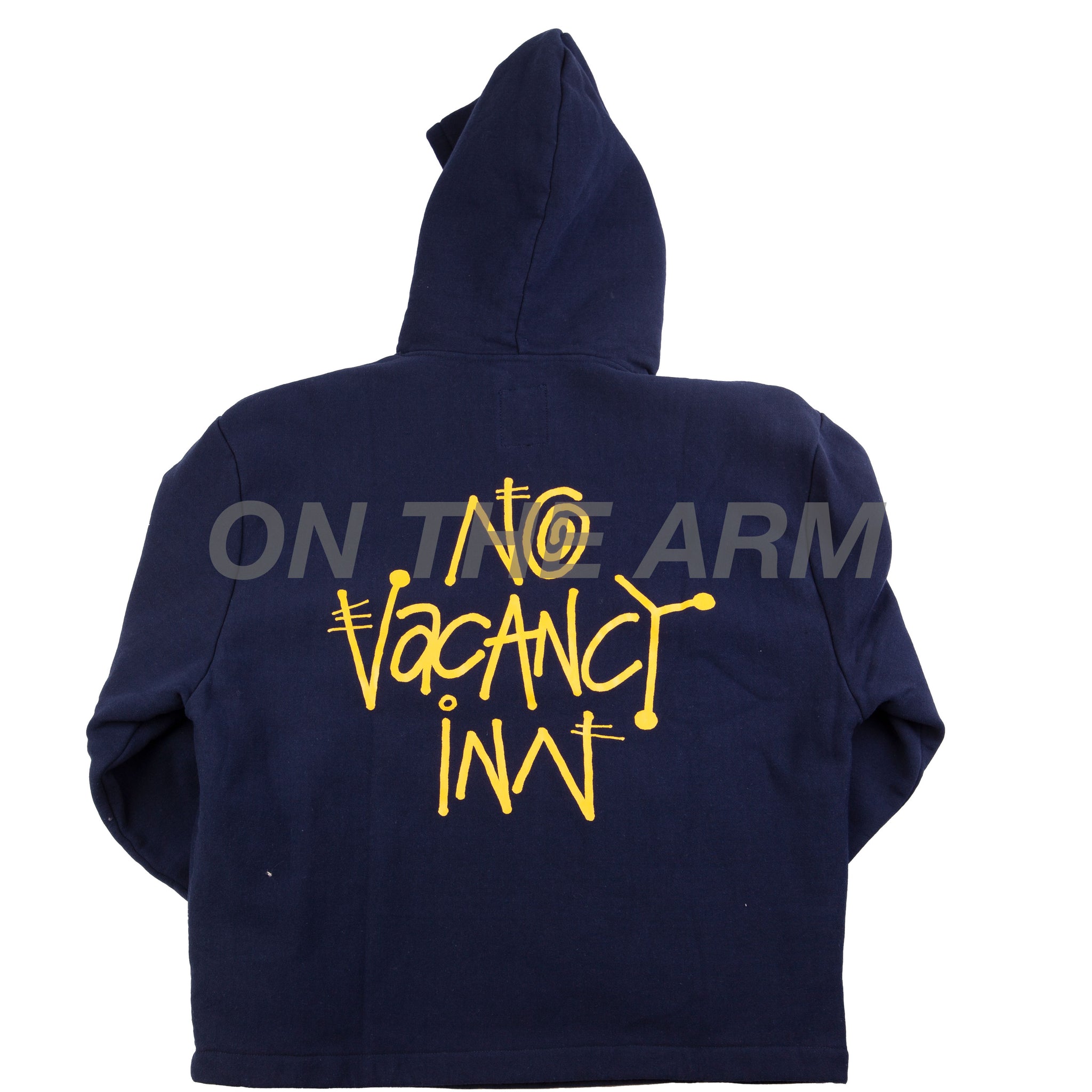 Stussy Navy No Vacancy Inn Hoodie PRE-OWNED