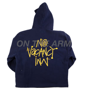 Stussy Navy No Vacancy Inn Hoodie PRE-OWNED