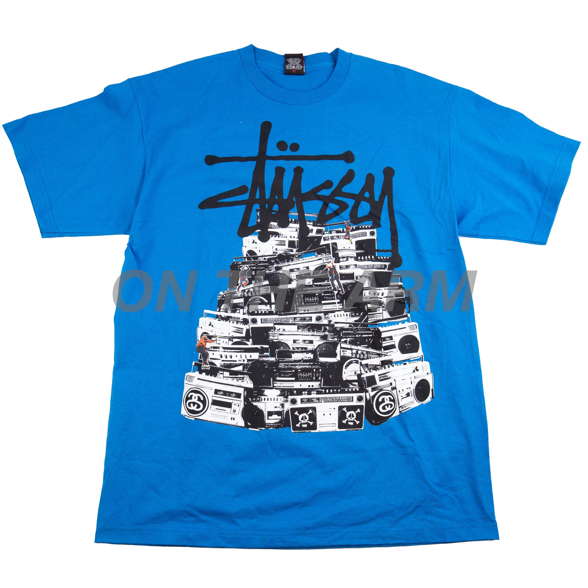 Stussy sales blue shirt