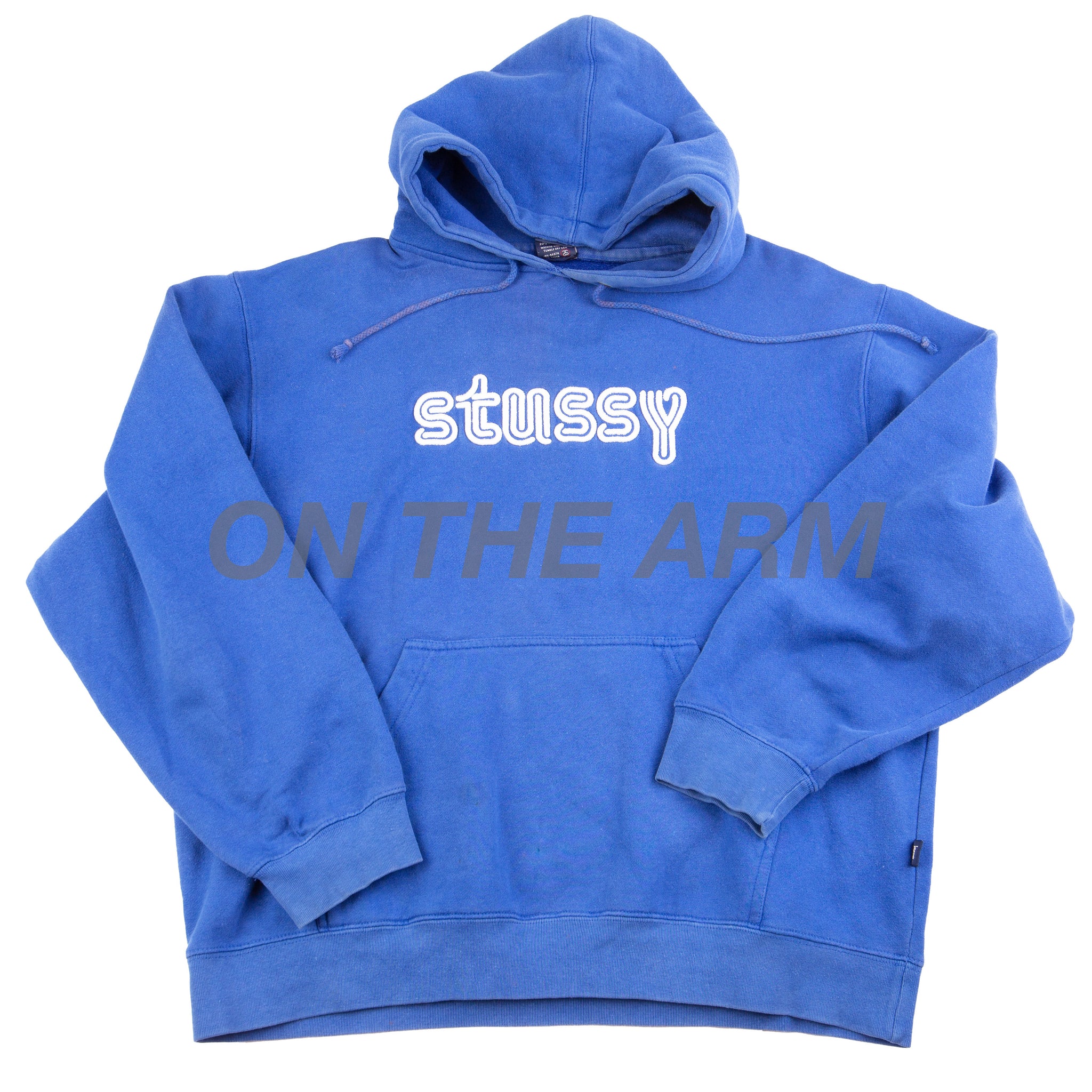 Stussy Blue Sega Hoodie (1990's) PRE-OWNED