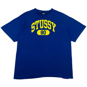 Stussy Blue 80 Tee PRE-OWNED