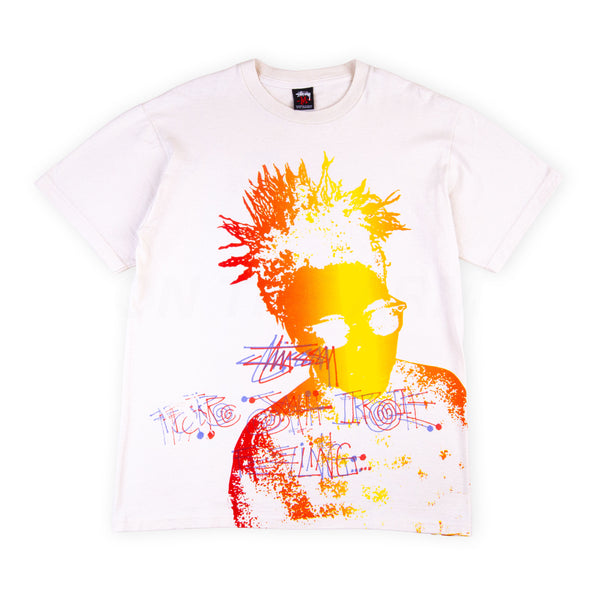 Stussy Natural Jah Irie All Over Print Tee PRE-OWNED