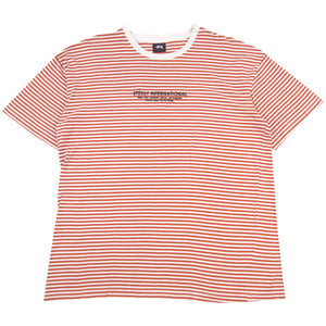 Stussy International Striped Tee PRE-OWNED