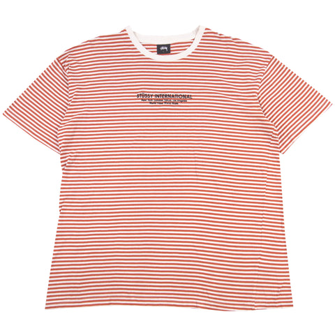 Stussy International Striped Tee PRE-OWNED