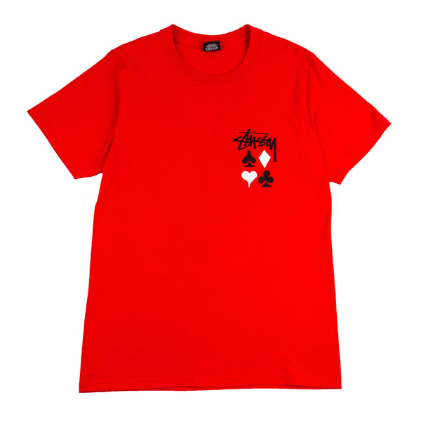 Stussy Red Suits Tee PRE-OWNED