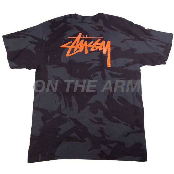 Stussy Black All Over Print Small Logo
