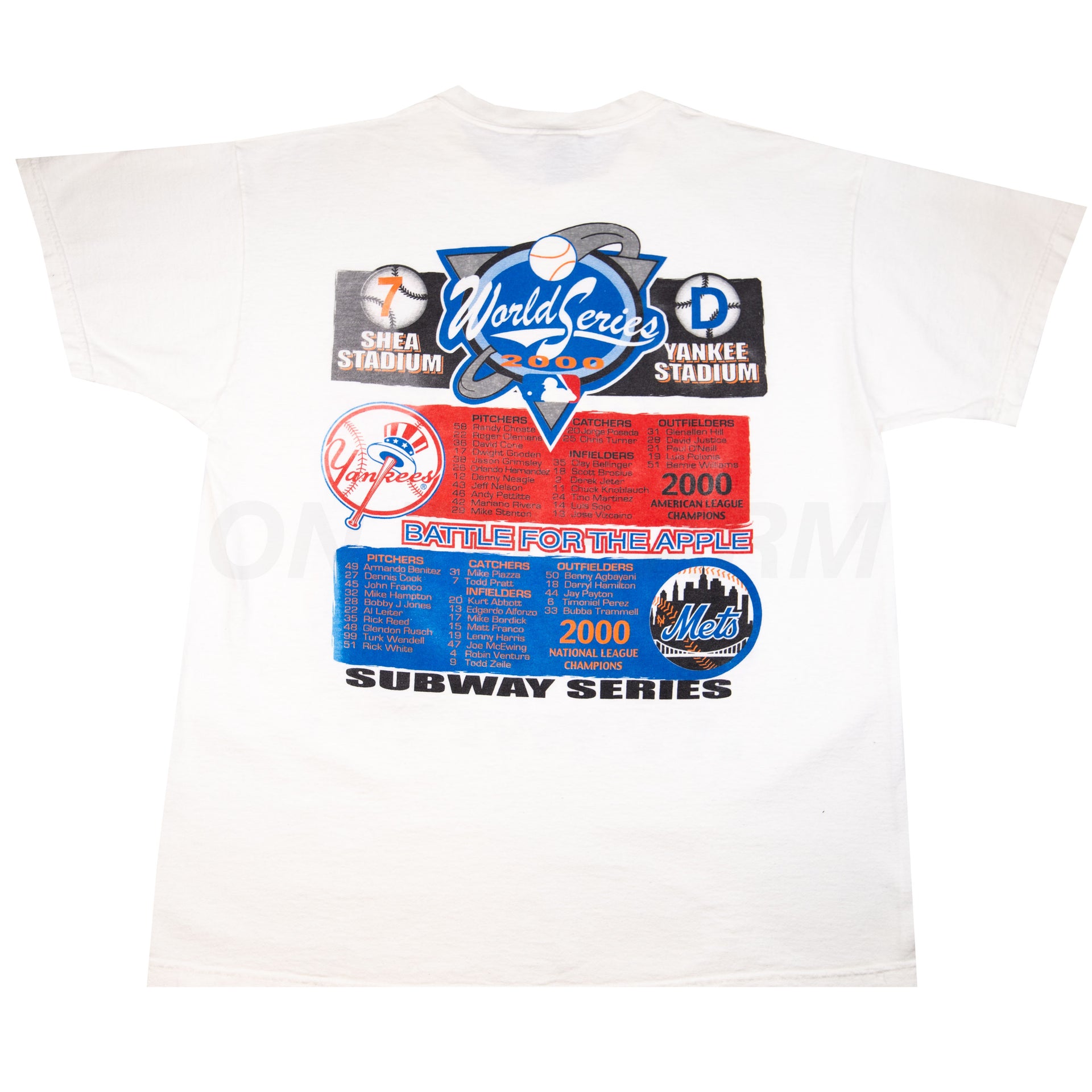 Vintage White Subway World Series Tee (2000)