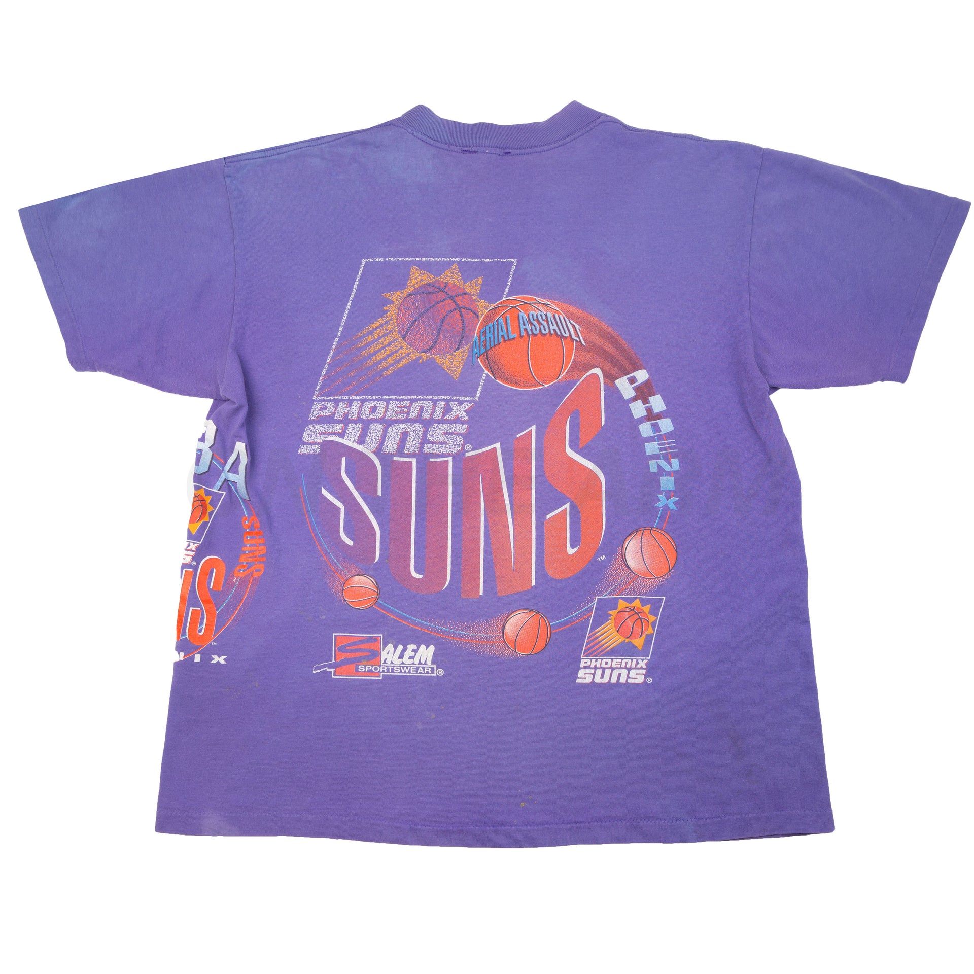 Vintage Purple Phoenix Suns Aerial Assault Tee (1990's)