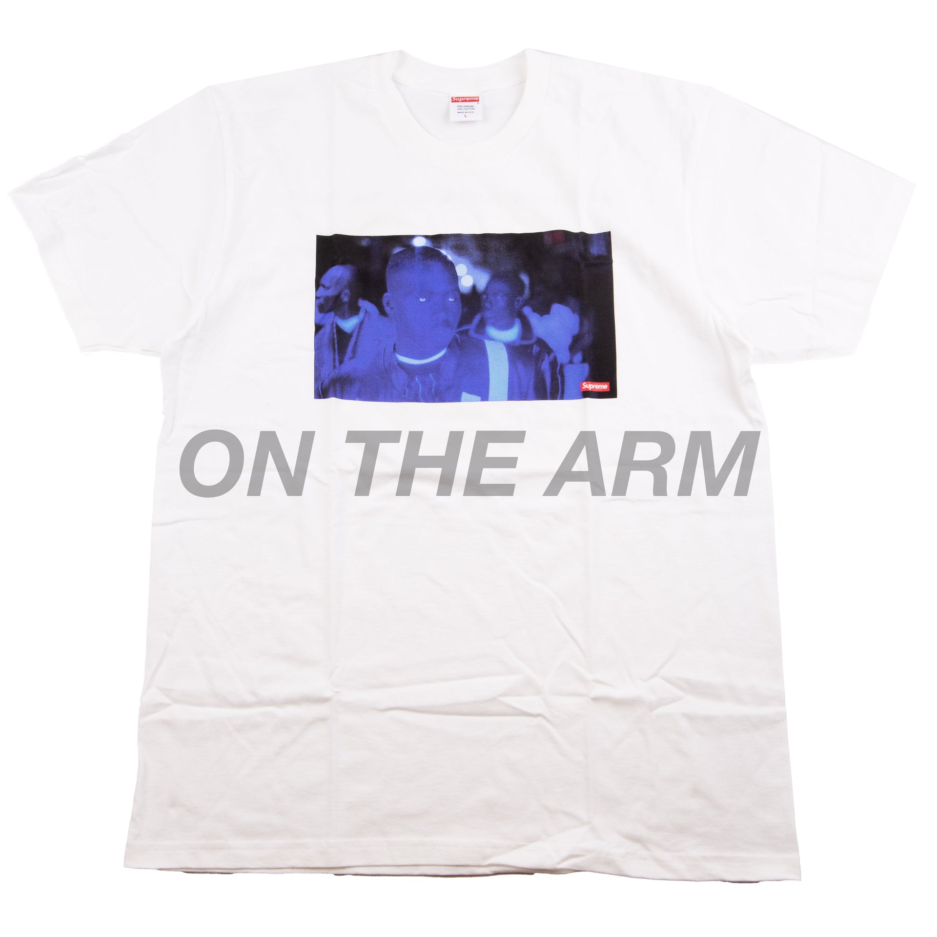 Supreme White Belly Tee
