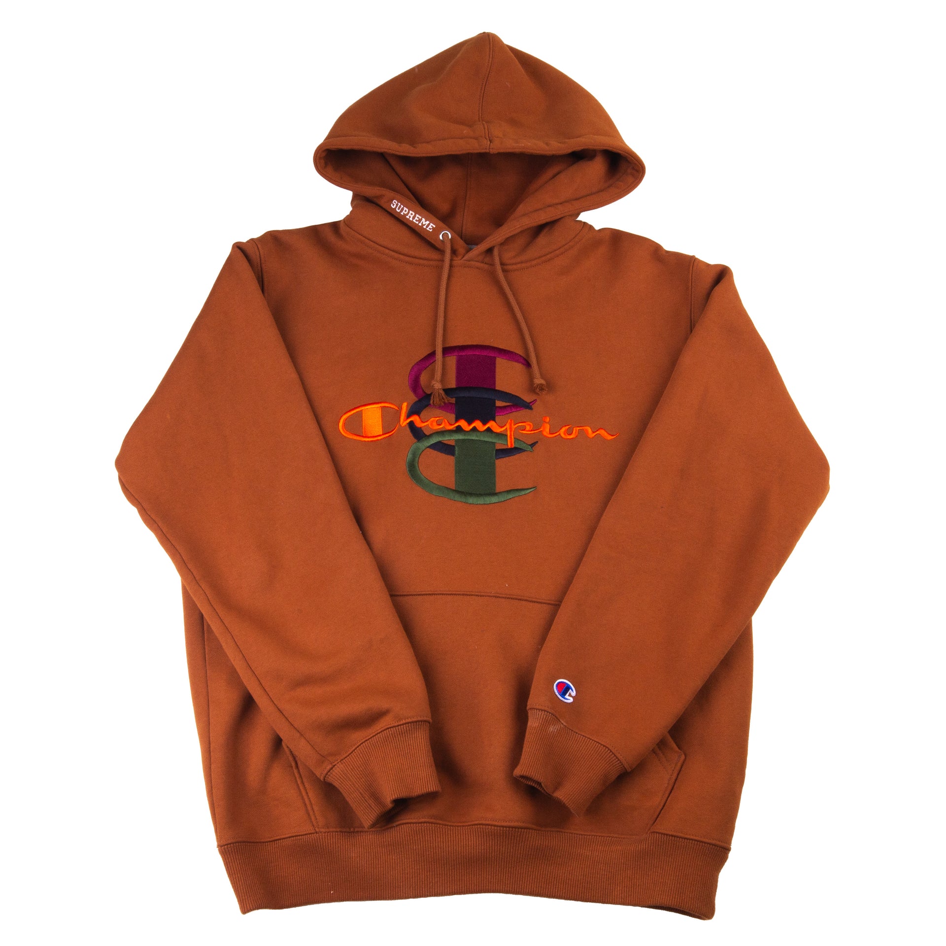 Supreme Tan Champion Hoodie PRE-OWNED
