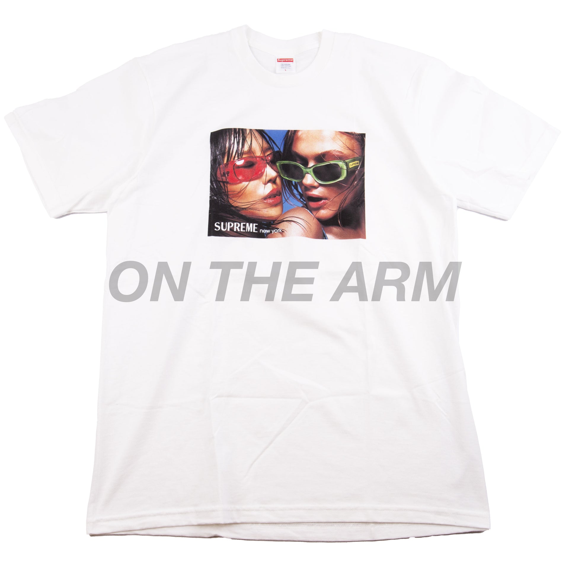 Supreme White Eyewear Tee