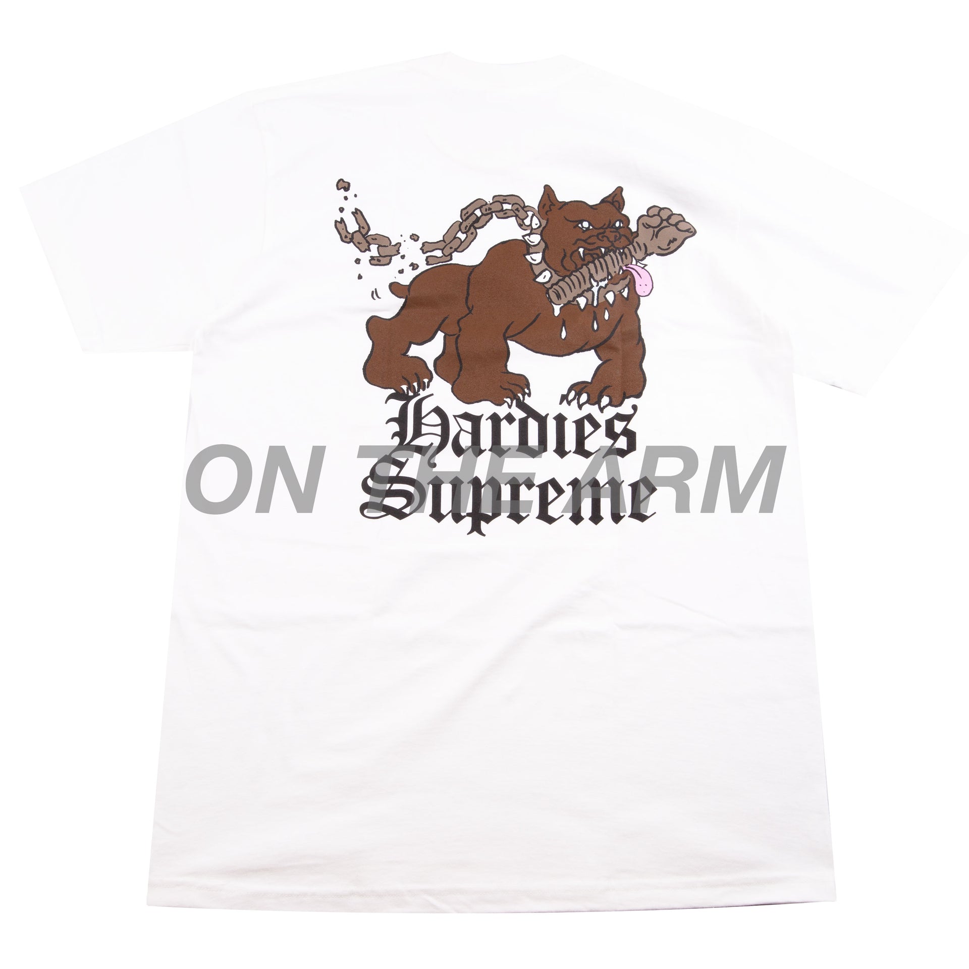 Supreme White Hardies Dog Tee