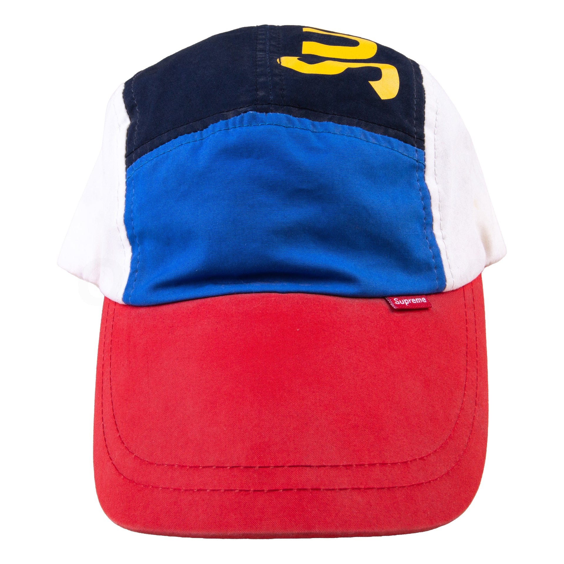 Supreme Red Paneled Stadium Hat PRE-OWNED