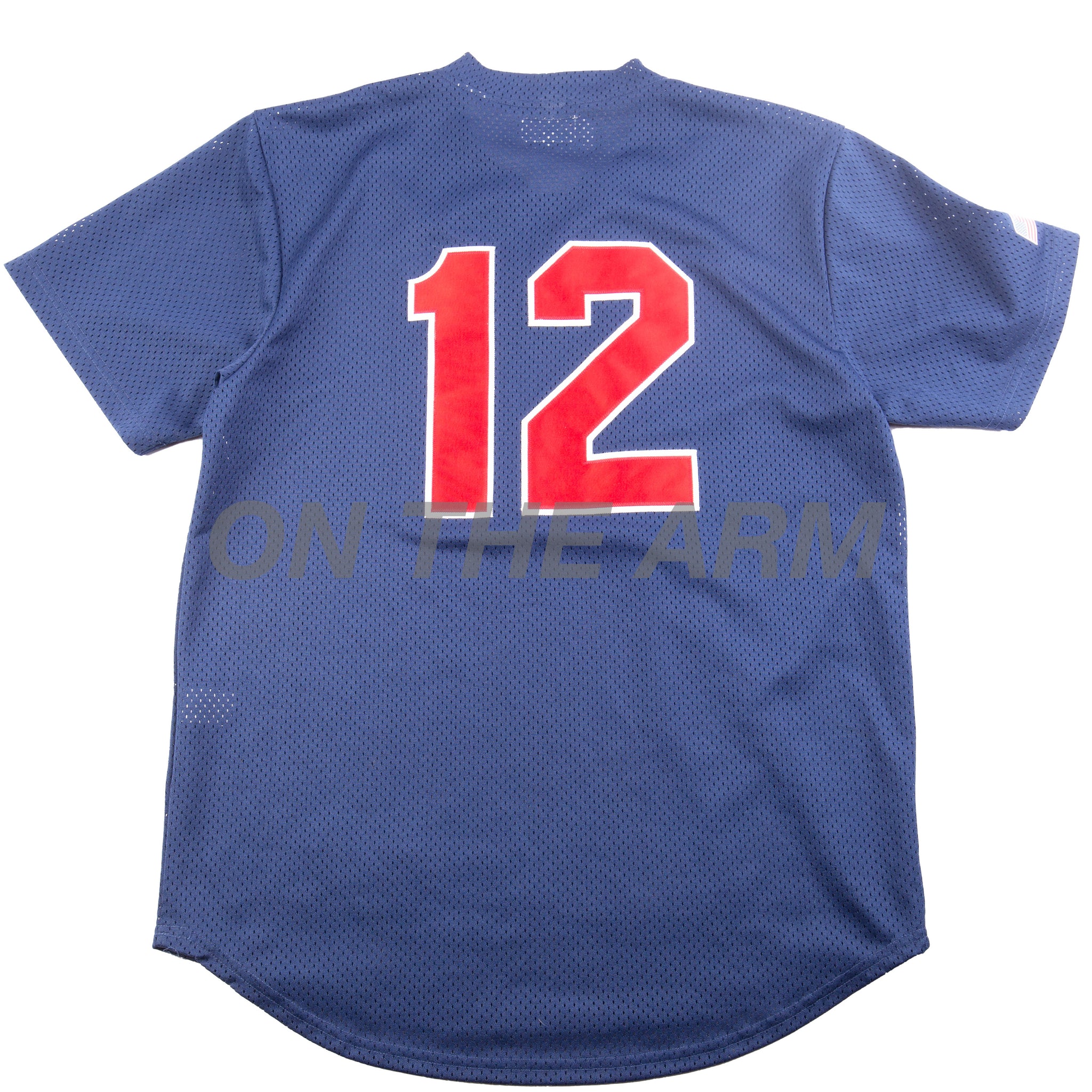 Supreme Navy Baseball Henley PRE-OWNED